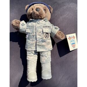 USA Air Force Teddy Bear in Camo Uniform 1-1876K w/Tags - Bear Forces Of America